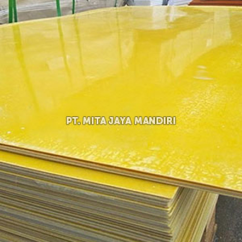 Plat Epoxy Resin Fiber Glass Kuning G11 (0)